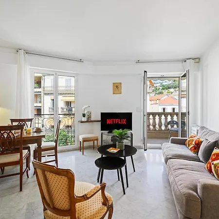 Le Coq St-roch - Parking - Ac - Swimming Pool Apartment Menton