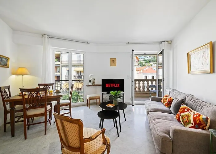 Le Coq St-roch - Parking - Ac - Swimming Pool Apartamento Menton